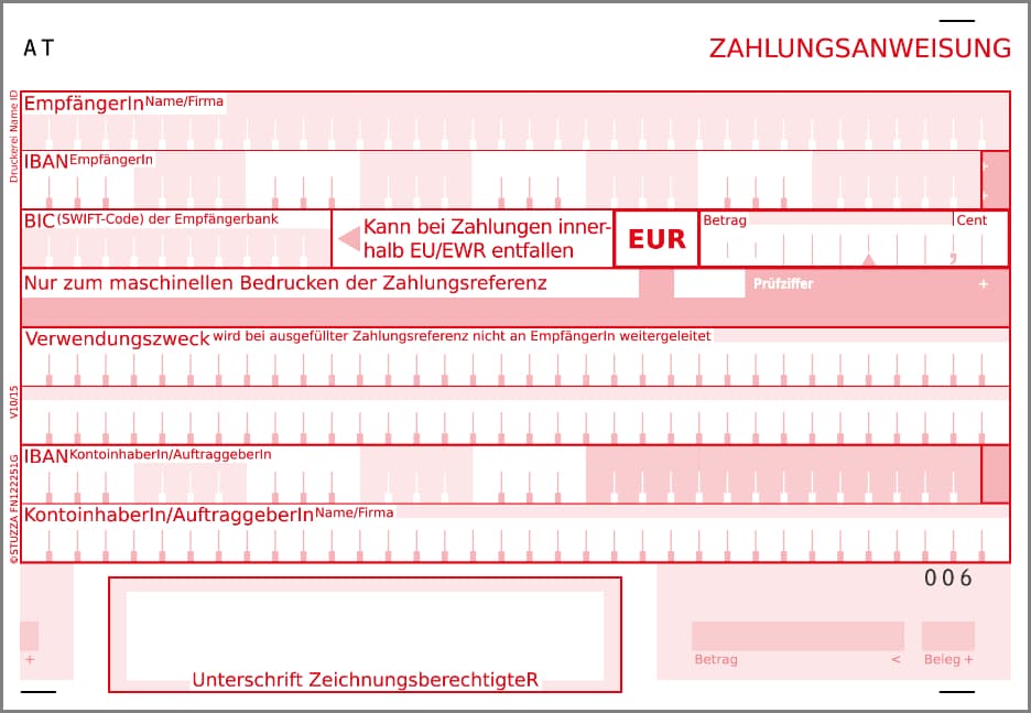 SEPA-Zahlungsanweisung